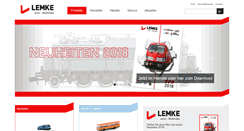 Desktop Screenshot of lemkecollection.de