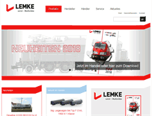 Tablet Screenshot of lemkecollection.de